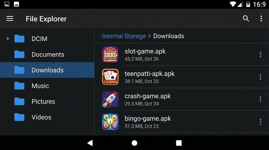 Main screen of q789 gameapk page for PK players