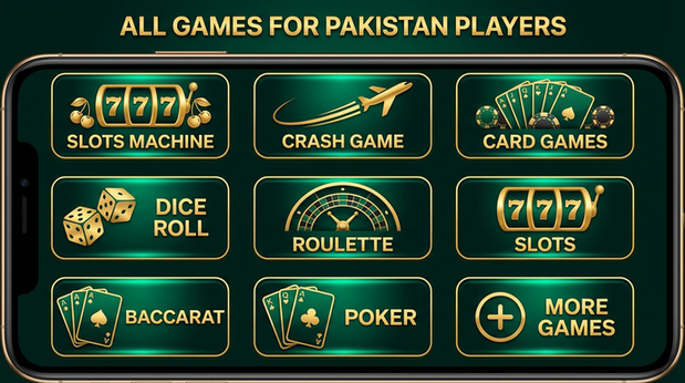 Main screen of q789 games page for PK players